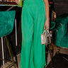 Nearly Famous High Waist Pants In Green Image - 1
