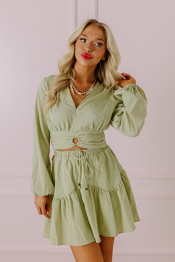 The Bellflower Crop Top Image - 1