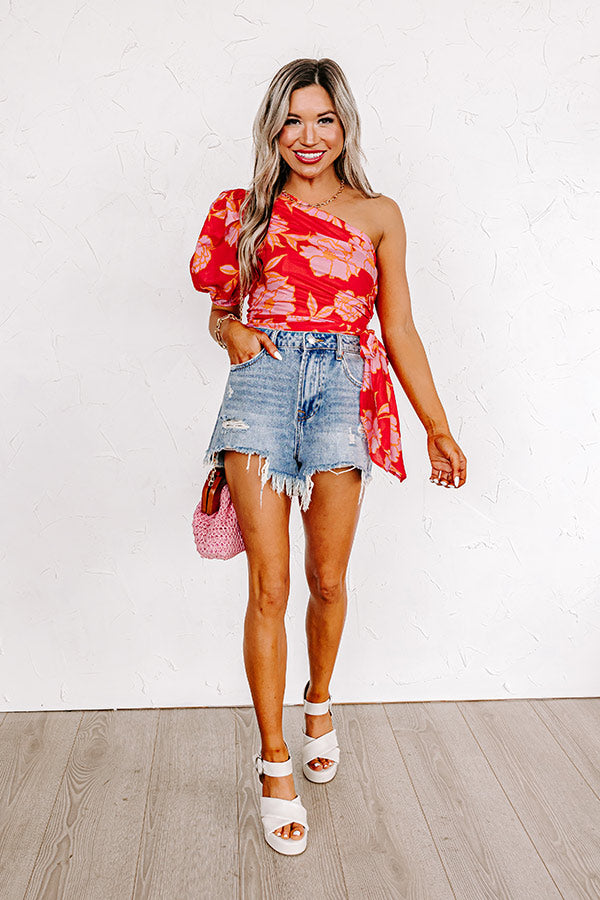 Pose For The Camera Off Shoulder Top Image - 3