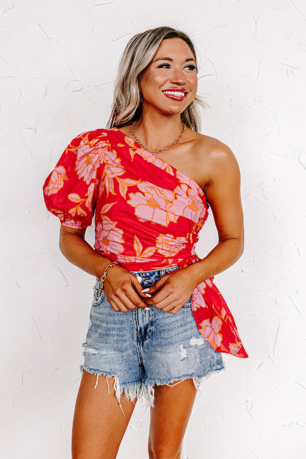 Pose For The Camera Off Shoulder Top Image - 4