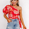 Pose For The Camera Off Shoulder Top Image - 1