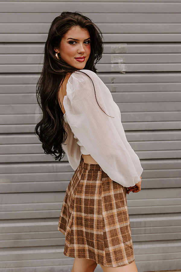 Dress Rehearsal Top in Cream Image - 5