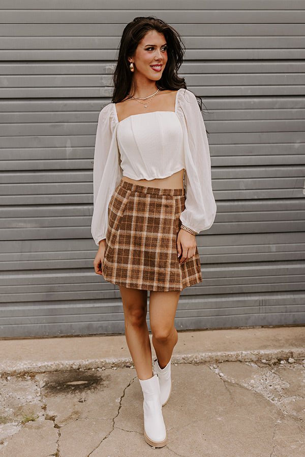 Dress Rehearsal Top in Cream Image - 4