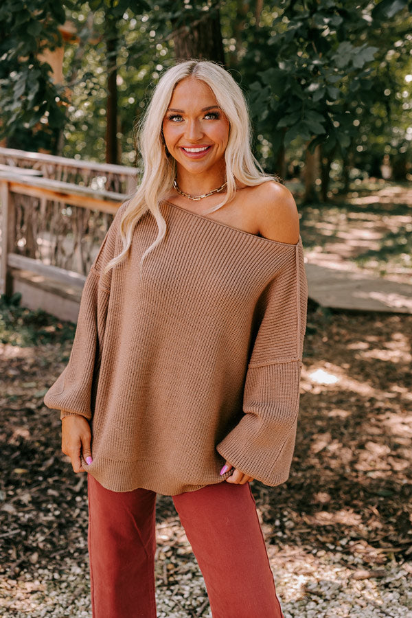 Latte Knit Sweater