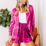 Take Over Satin Blazer Image - 1