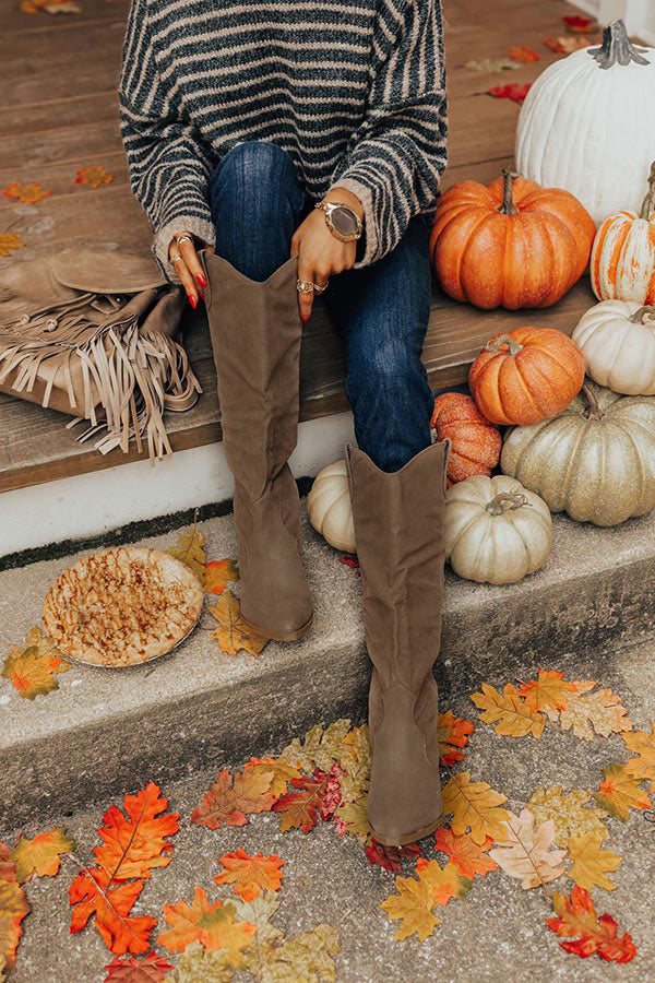 The Wisteria Faux Suede Boot