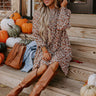 Pumpkin Swirl Shift Dress Image - 1