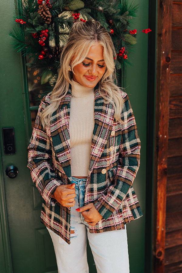 Favorable Day Tweed Blazer Image - 1