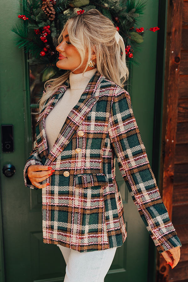 Favorable Day Tweed Blazer Image - 2