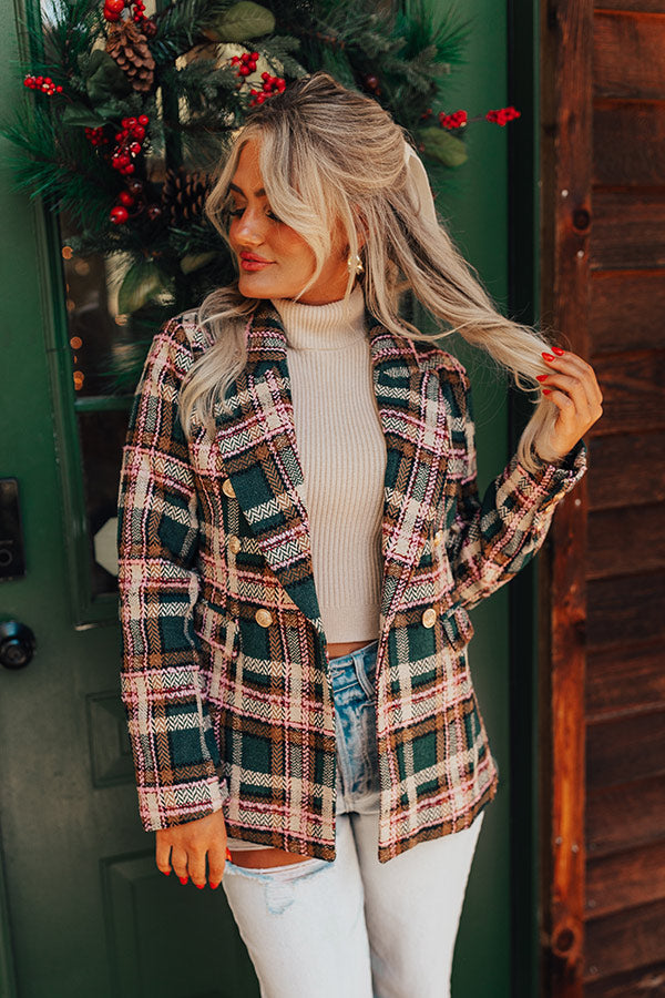 Favorable Day Tweed Blazer Image - 4