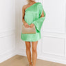 Dreams and Desires Shift Dress In Lime Image - 1