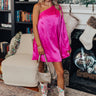 Dreams and Desires Shift Dress in Hot Pink Image - 1