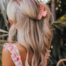 Beach Tripping Hair Claw Clip In Pink Image - 1
