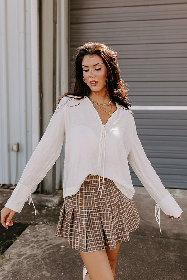 Timeless Treasures Button Down Top