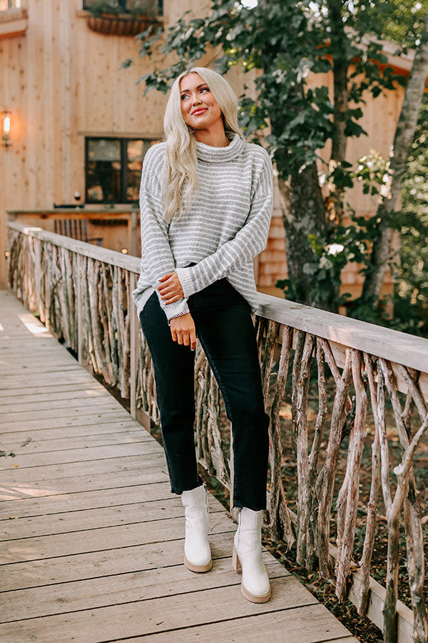 Plan For The Best Stripe Sweater