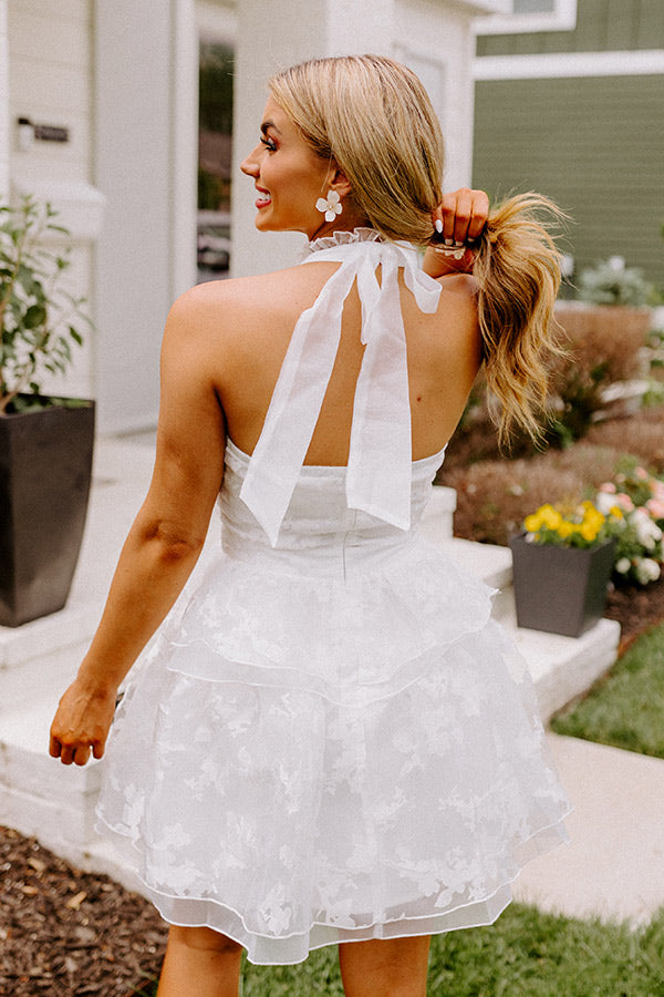 Hidden Romance Ruffle Dress Image - 5