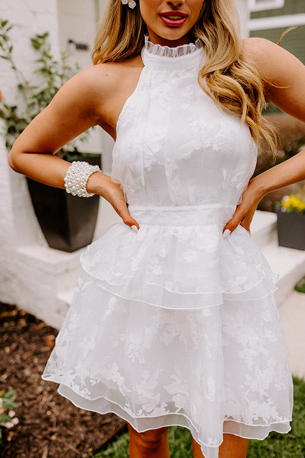 Hidden Romance Ruffle Dress Image - 3