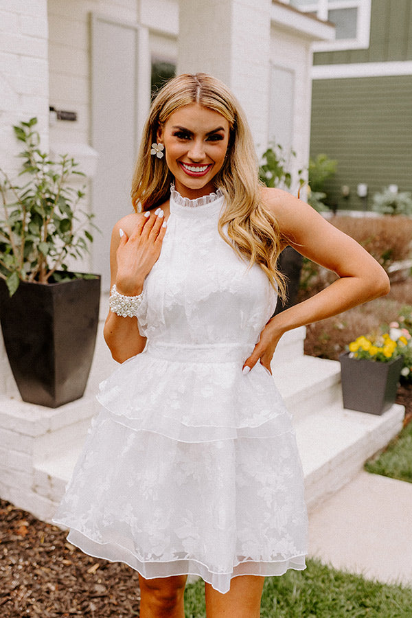 Hidden Romance Ruffle Dress Image - 2