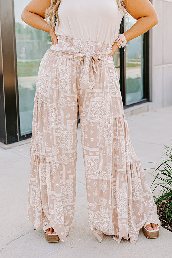 Patio Days High Waist Pants Curves Image - 2