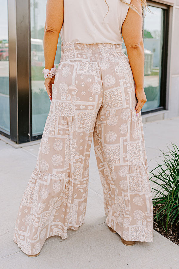 Patio Days High Waist Pants Curves Image - 4