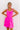 impressions Divine Delight Mini Dress In Hot Pink