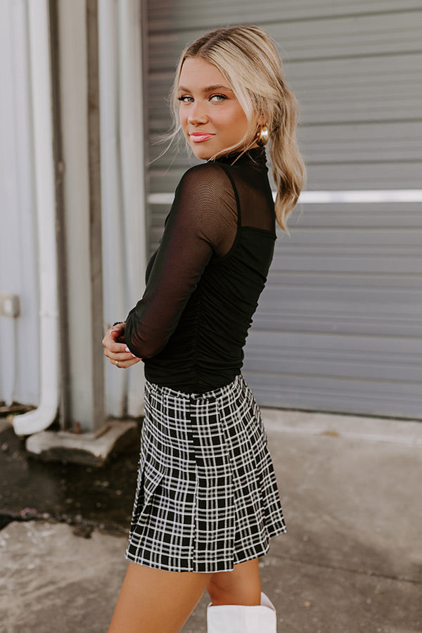 Authentic Affection Mesh Top Image - 3