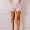 KanCan The Avery High Waist Frayed Shorts Image - 1