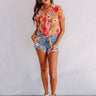 Blissful Beats Floral Top Image - 1