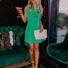 Feeling Refined Mini Dress In Kelly Green Image - 1