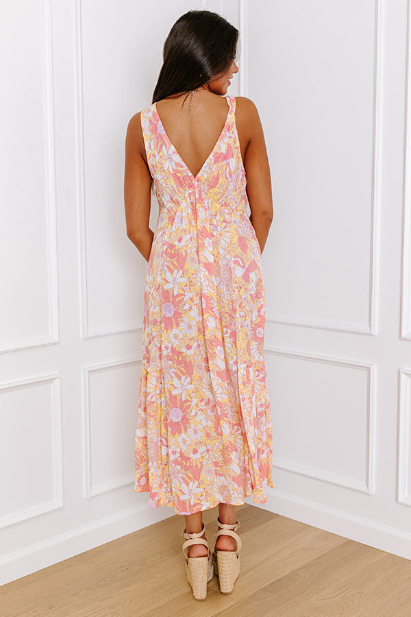 Sunshine Situation Floral Midi Image - 4