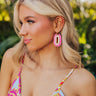 Fun Memories Earrings in Hot Pink Image - 1