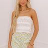 Blossom Boulevard High Waist Shorts In Stone Image - 1