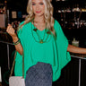 Be My Muse Top in Kelly Green Image - 1