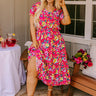 Spring It On Floral Midi Curves Image - 1
