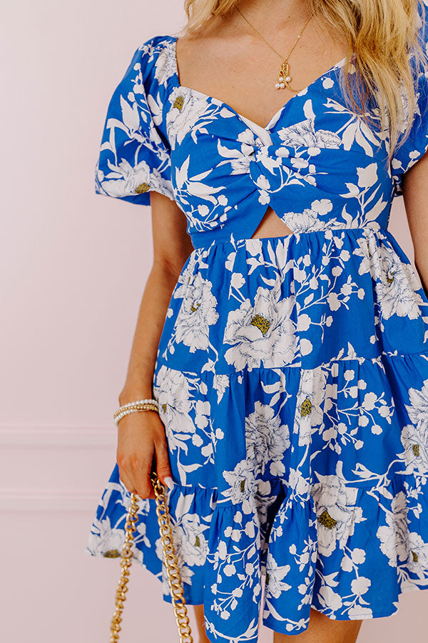 Wisteria Lane Floral Mini Dress • Impressions Online Boutique