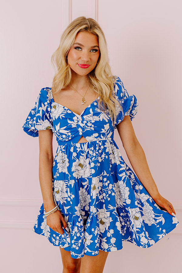 Wisteria Lane Floral Mini Dress • Impressions Online Boutique