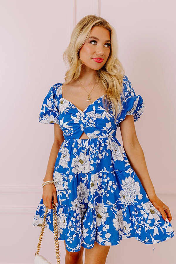 Wisteria Lane Floral Mini Dress • Impressions Online Boutique
