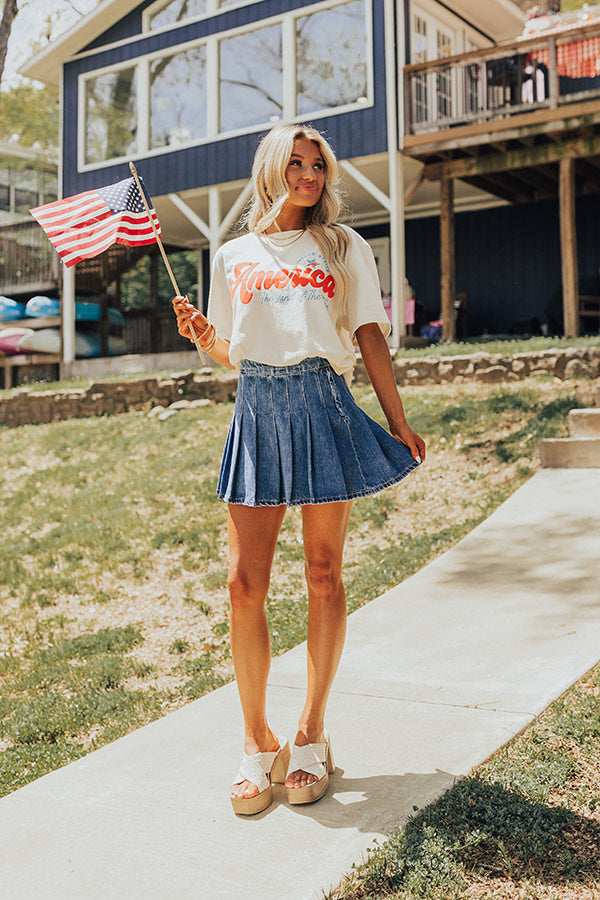 The Land Of The Free Graphic Tee