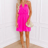 Central Avenue Sweetness Dress In Hot Pink Image - 1