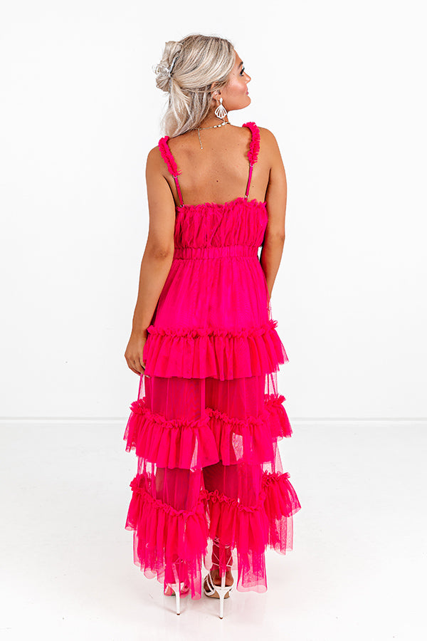 Escape The Ordinary Tulle Midi Image - 3