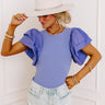 Keen On You Bodysuit in Periwinkle Image - 1