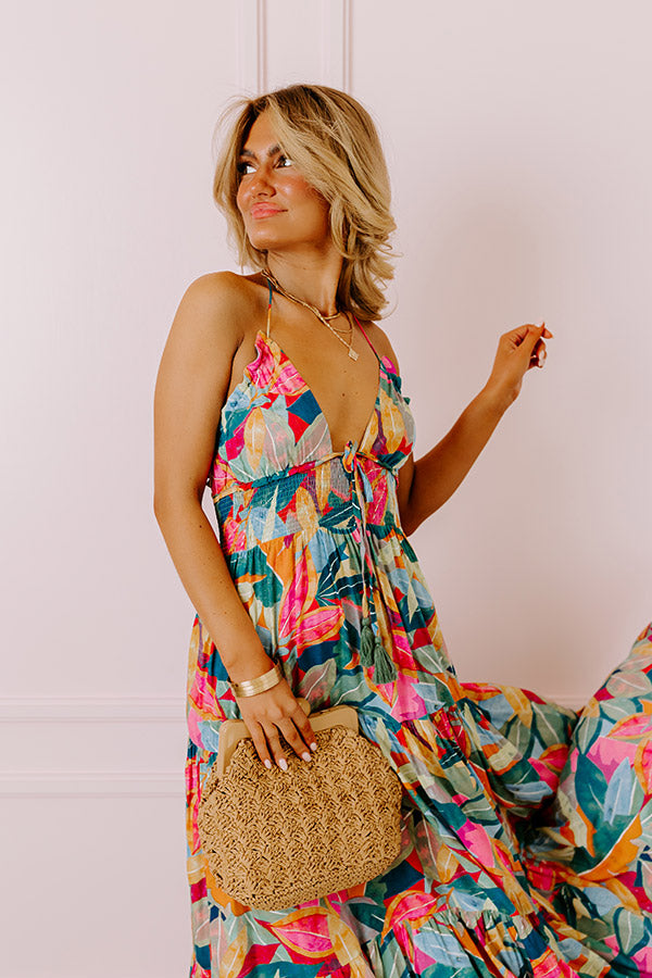 Tropical Fizz Maxi Dress Image - 2