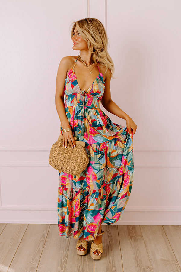 Tropical Fizz Maxi Dress Image - 4