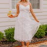 Garden Party Glow Midi in White Image - 1