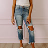 KanCan The Avianna High Waist Distressed Jean Image - 1