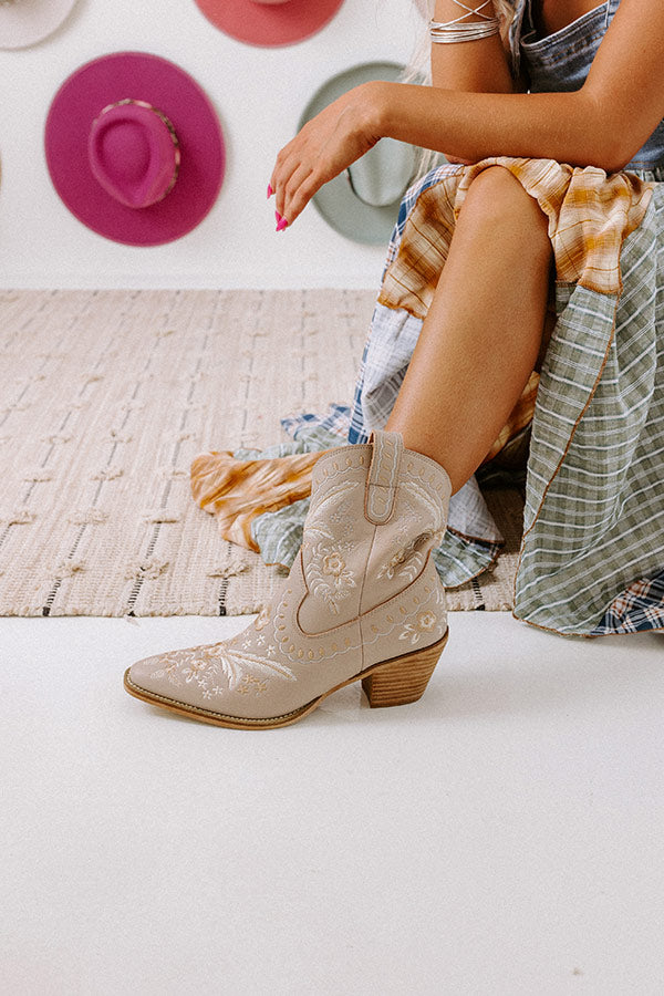 The Araceli Embroidered Cowboy Boot