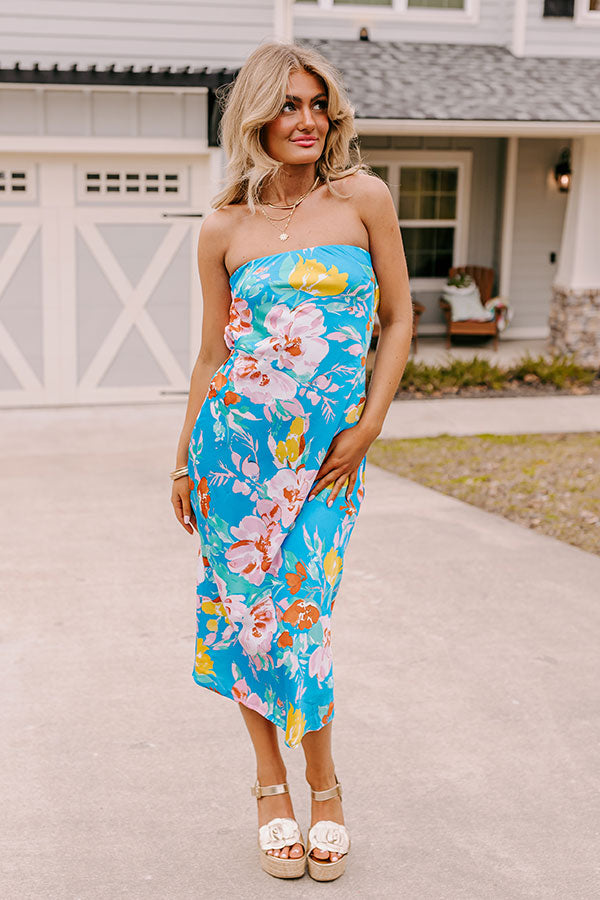 Whimsy And Wishes Floral Midi