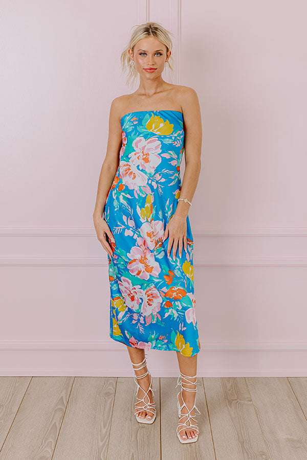 Whimsy And Wishes Floral Midi