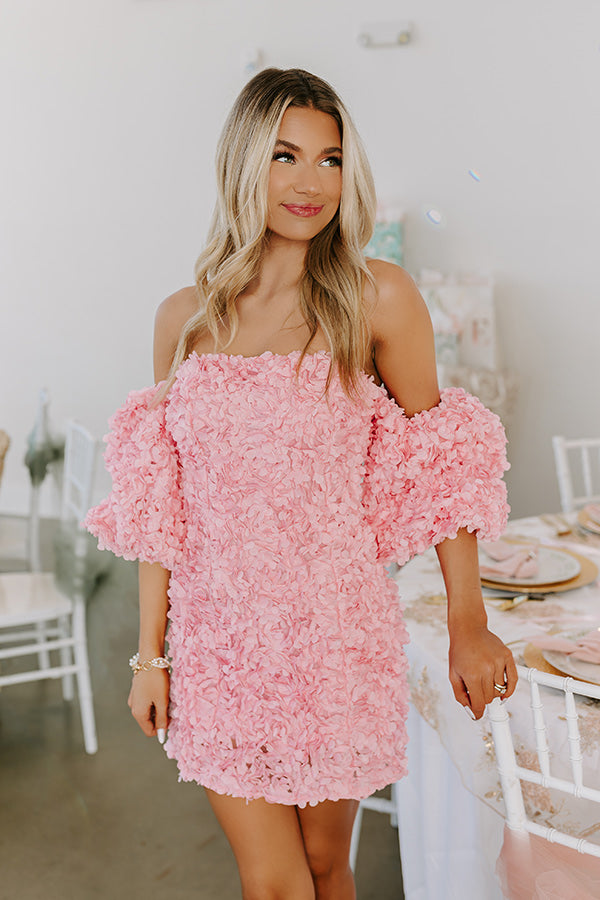 Expect First Class Mini Dress in Pink • Impressions Online Boutique