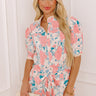 Season Of Bliss Linen-Blend Romper Image - 1